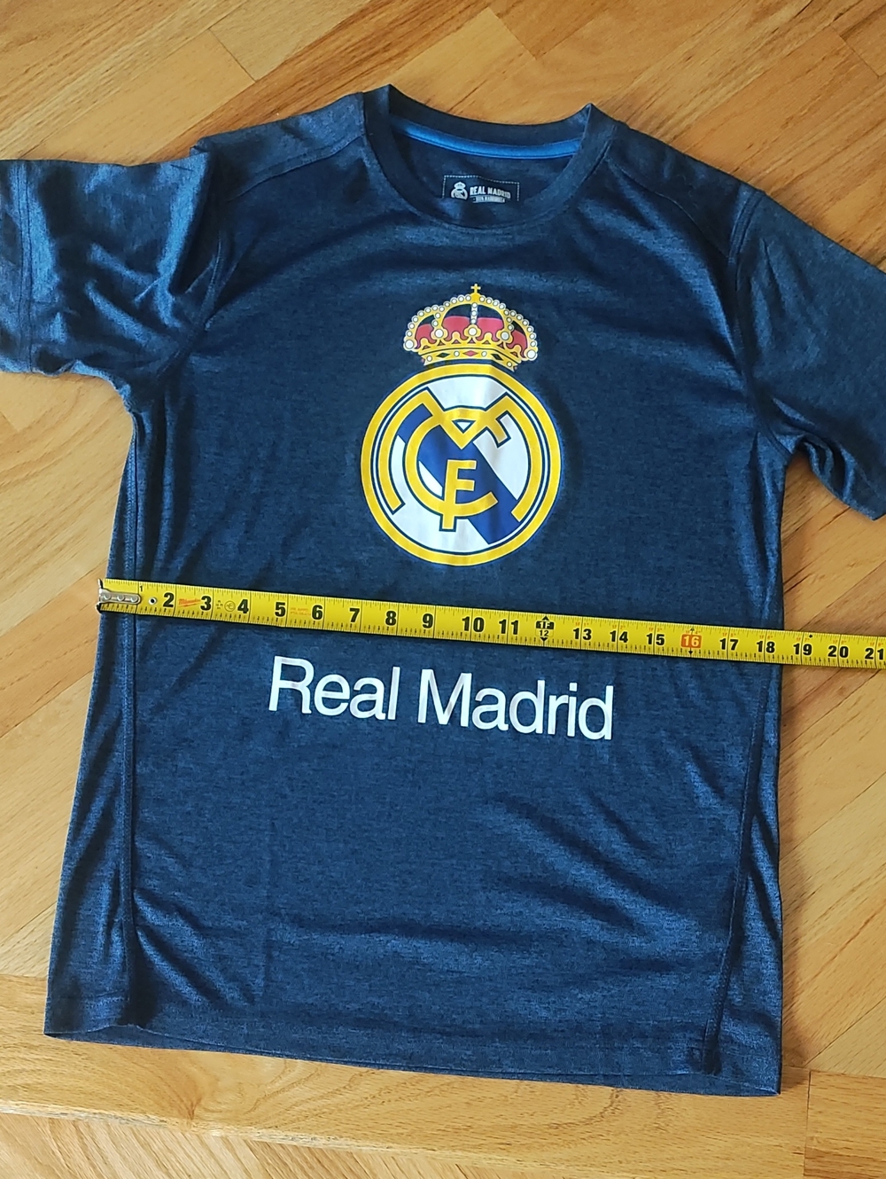 Real Madrid Men's Short Sleeve Tee - Navy